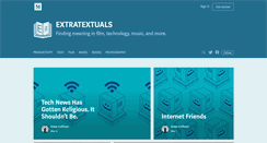 Desktop Screenshot of extratextuals.com